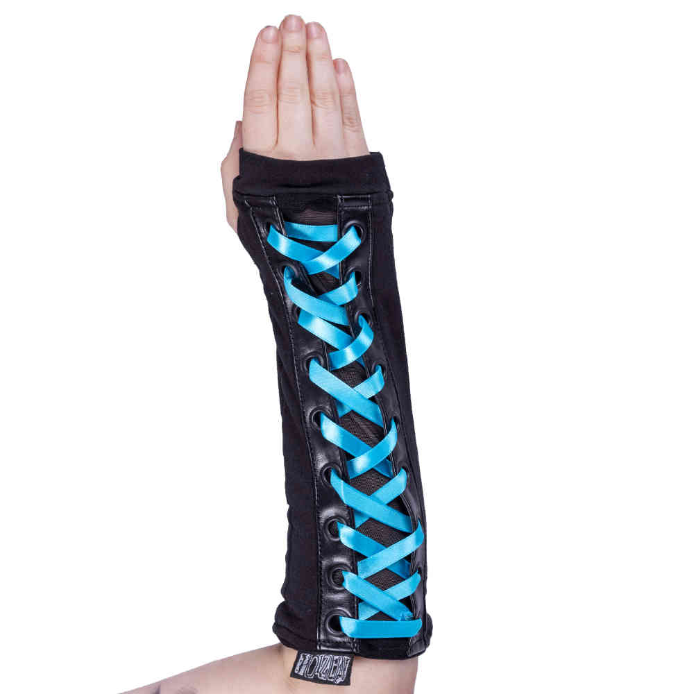 Poizen Industries - Nitya Armwarmer - Zwart/Blauw